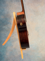Rye Bear SJ-c guitar side view with side port