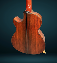 Beauregard OMc guitar Brazilian rosewood back and sides