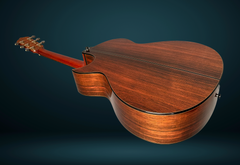 Beauregard OMc guitar glam shot back