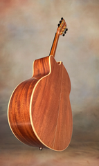 Lowden Pierre Bensusan 'Old Lady" guitar Glam shot back of guitar