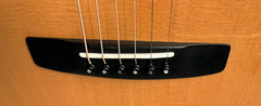Blanchard Bristlecone guitar ebony bridge