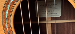 Blanchard Bristlecone guitar interior label