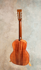 Branzell Tone Top All Koa guitar full back view