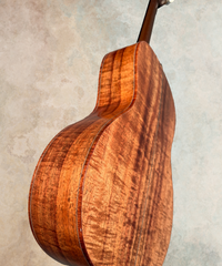 Branzell Tone Top All Koa guitar glam shot back