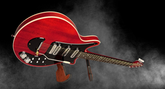 Brian May Super Electric guitar glam shot