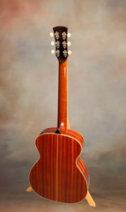 Brondel C3 Sapele guitar full back view