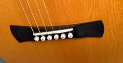 Brondel C3 Sapele guitar ebony bridge