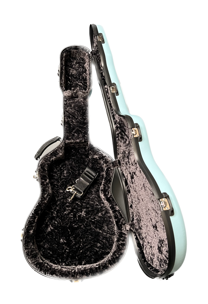 Calton Case for Martin 00-12 fret guitar with pewter interior