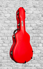 Red Calton Martin Dreadnought guitar case