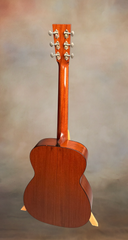 Collings 01-A-TS mahogany guitar full back view