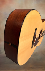 Collings 01-A-TS mahogany guitar end