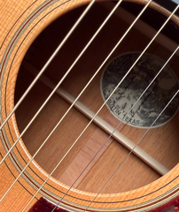 Collings 001 TS 12fret guitar interior label