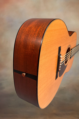 Collings 001 TS 12fret guitar end view