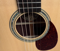 Collings 02-G guitar abalone rosette