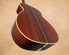 Collings 02-G guitar end view