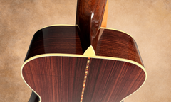 Collings 02-G guitar Chevron back strip