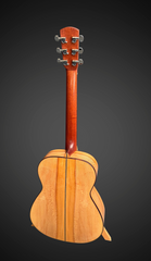 Cumpiano Sycamore OM guitar full back view