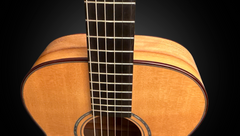 Cumpiano Sycamore OM guitar with ebony fretboard