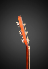 Cumpiano Sycamore OM guitar neck side dots
