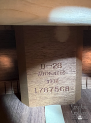 Martin D-28 Authentic 1937 Guitar heel block