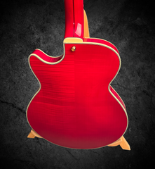 D'angelico New Yorker Excel Soho archtop dark cherry back