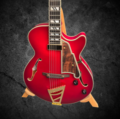 D'angelico New Yorker Excel Soho archtop dark Cherry Burst top