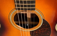 Dudenbostel OM-28 Brazilian rosewood guitar rosette