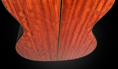 ELB Grand Concert Bubinga guitar lower back