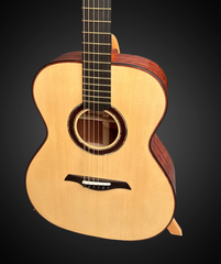 ELB Grand Concert Bubinga guitar with Swiss moon spruce top