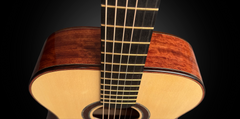 ELB Grand Concert Bubinga guitar ebony fretboard