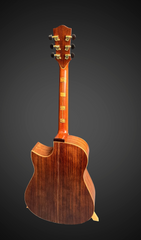 Hiro Ebata Style D cutaway guitar full back view