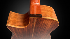 Hiro Ebata Style D cutaway guitar heel
