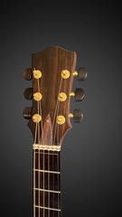 Hiro Ebata Style D cutaway guitar headstock