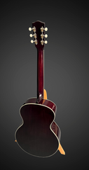 Flammang EL35 guitar full back view