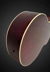 Flammang EL35 guitar with ivoroid bindings