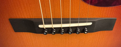 Froggy Bottom A12 Dlx Sunburst Mahogany guitar ebony bridge