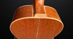 Froggy Bottom A12 Dlx Sunburst Mahogany guitar Maple heel cap and bindings