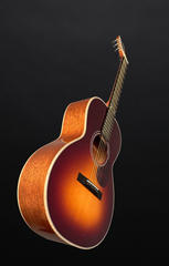 Froggy Bottom A12 Dlx Sunburst Mahogany guitar glam shot