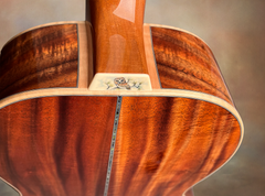 Froggy Bottom H12 Ltd All Koa guitar engraved heel cap