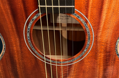 Froggy Bottom H12 Ltd All Koa guitar abalone rosette
