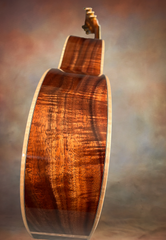 Froggy Bottom H12 Ltd All Koa guitar koa side detail