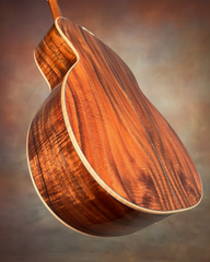 Froggy Bottom H12 Ltd All Koa guitar curly maple bindings