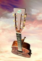 Froggy Bottom H12 Ltd All Koa guitar sky fall glam shot