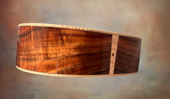 Froggy Bottom H12 Ltd All Koa guitar maple end graft