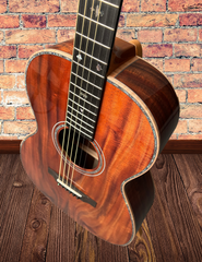 Froggy Bottom H12 Ltd All Koa guitar maple heel grafts