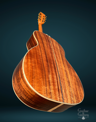 Froggy Bottom H12 Limited All Koa guitar end graft