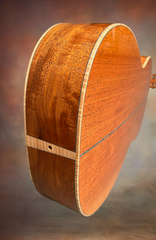 Froggy Bottom H12 dlx mahogany guitar curly maple end graft