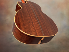 Froggy Bottom H12c guitar back detail
