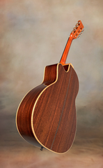 Froggy Bottom H12c guitar glam shot back