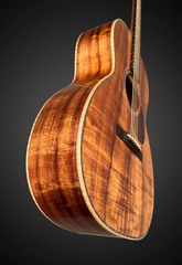 Froggy Bottom H12 Ltd All Koa guitar 2598 curly maple bindings